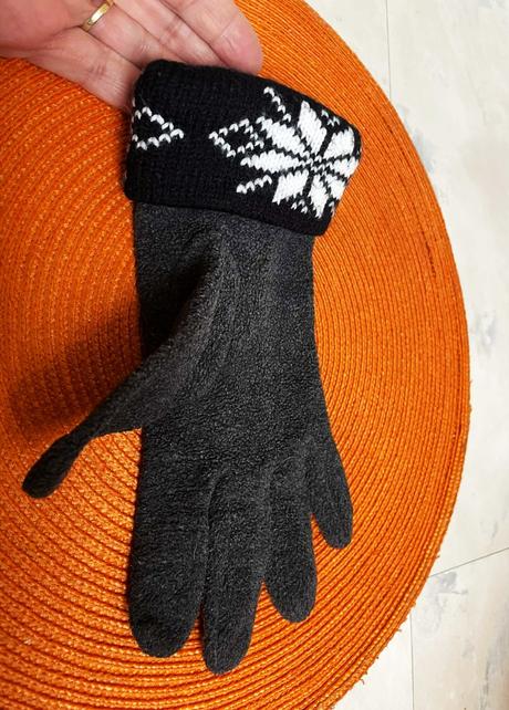 Flisové rukavice, l