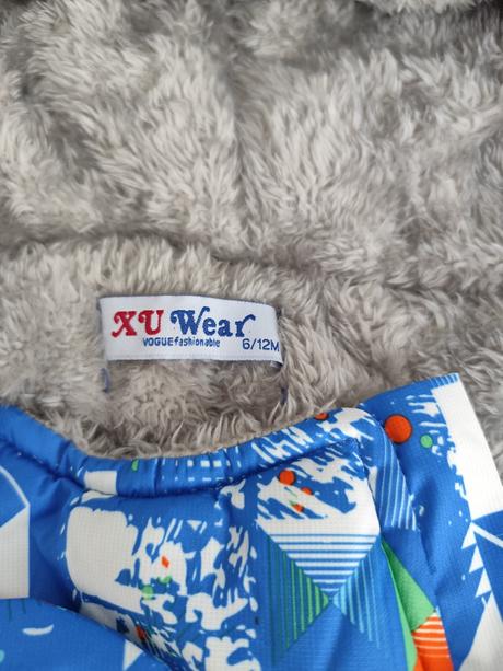 Kombinéza zimná pre chlapca 6- 12 mesiacov, 74