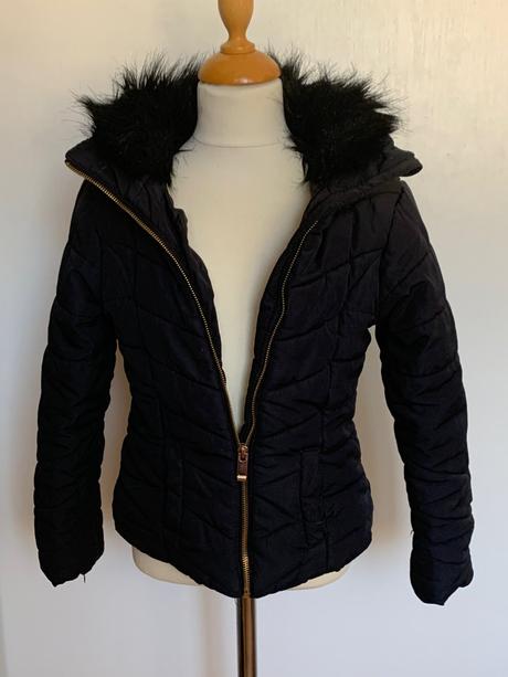 H&m čierna dievčenská vetrovka, h&m,134