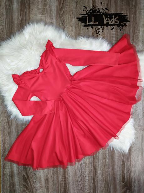 Točivé šaty s tylom, 74 - 134