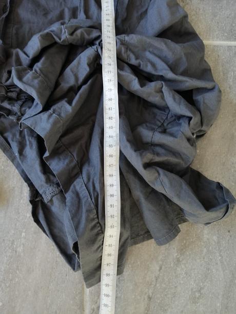 Zaujímavé sivé bavlnené šaty noname athens vm-s, m