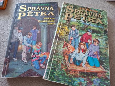 2x správna petka enid blyton c.9 a17,