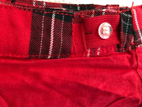 Károvaná suknička, name it,104