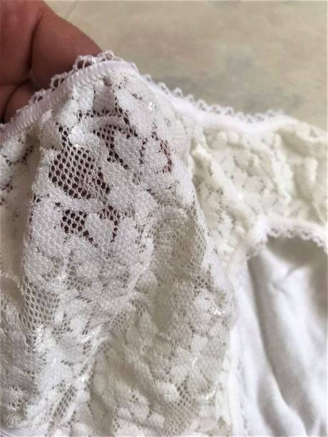 Luxusné čipkované nohavičky, l