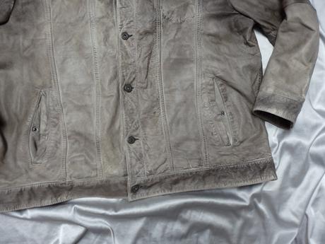 Luxusná kožená bunda, xxl