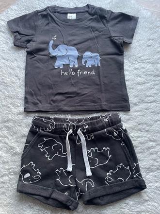 Antracitova suprava slonik h&m, h&m,68