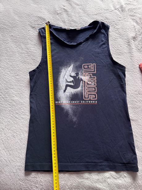 2x tielko 146/152, h&m,146