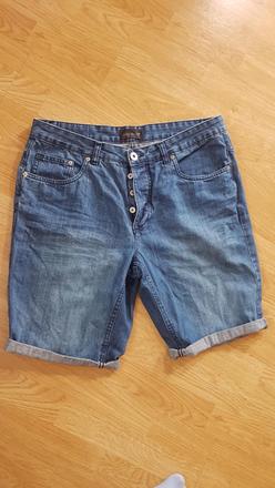 Pánske rifľové kraťasy v. 34 l, l