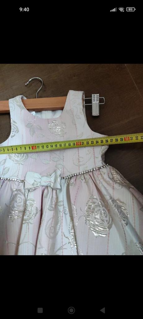 Detské slávnostné šaty, 98