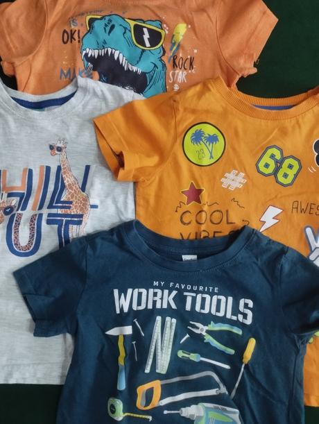 Chlapčenské tričká, takko,104