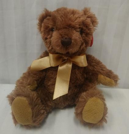 Plyšový hnedý medveď keel toys, sparkys, 15 cm, 