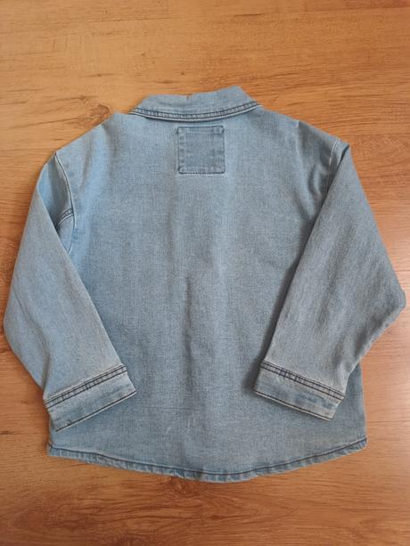 Chlapčenská rifľová košeľa, sinsay,116