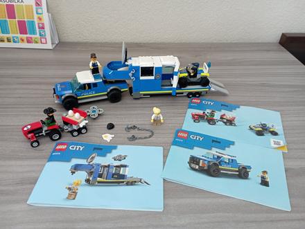 Lego city60315 väzenie na kolesách, polícia, 