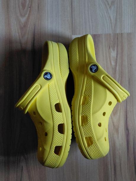 Crocs vel 36 zlte, crocs,36