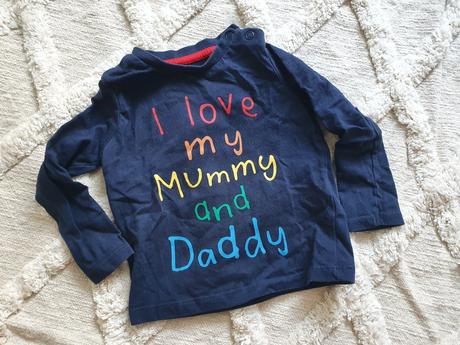Tričko i love my mummy and daddy f&f, f&f,74