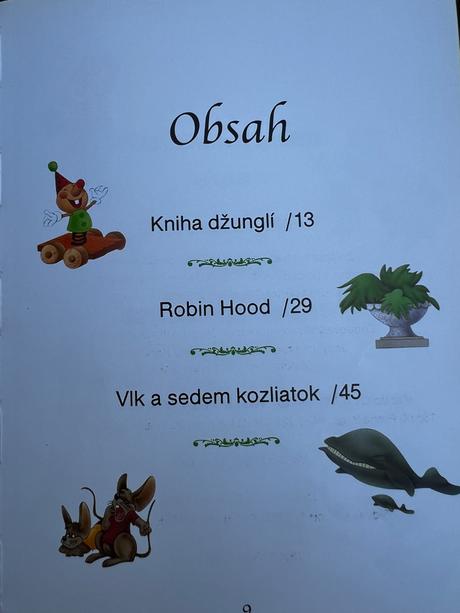 Detská rozprávková knižka 188 strán, 