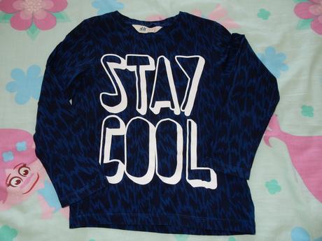 Tričko dlhý rukáv stay cool, h&m,110