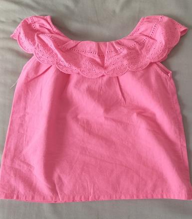 Carmen tričko s madeirou, h&m,122