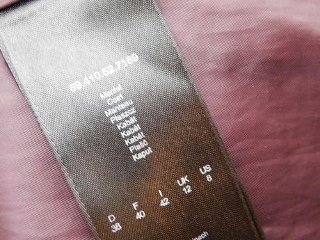 Kvalitna zimna perova predlzena bunda/kabat, 38