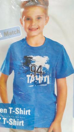 Nové chlapčenské tričko, 4-6 r., veľ.110-116, 110