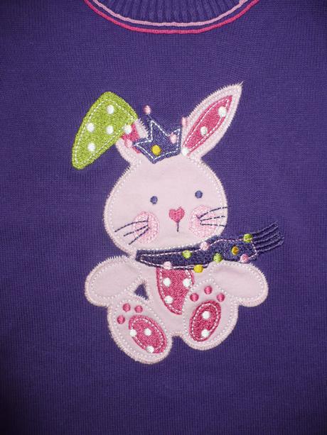 Svetrík so zajačikom, c&a,86