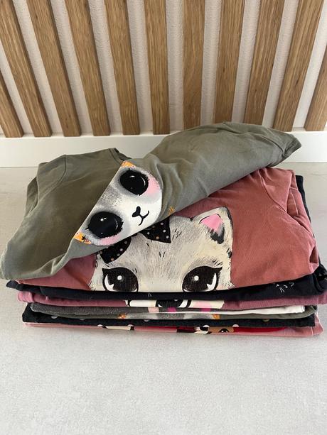 H&m dievčenské tričká, h&m,110