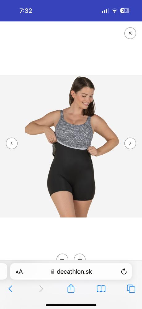 Dámske plavky, decathlon,xl