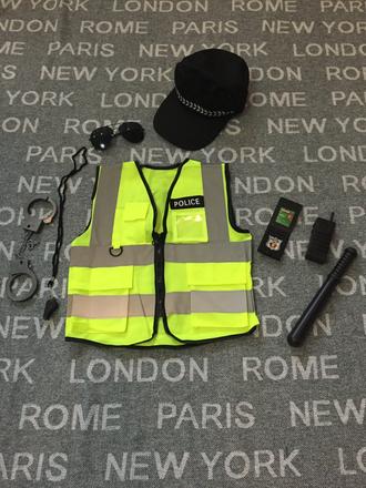 Chlapcensky kostym policajt 8-10 rokov, 