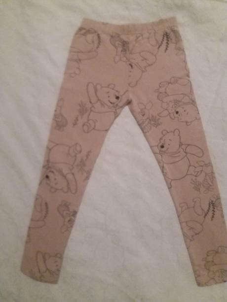 Macko pu zateplené legíny, disney,122