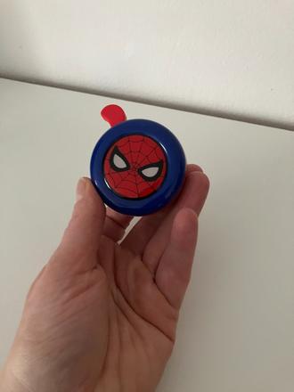 Detský zvonček na bicykel spiderman,
