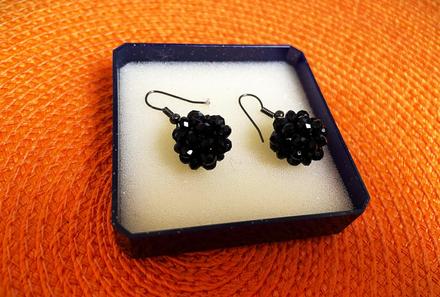 Trblietavé visiace náušnice, 