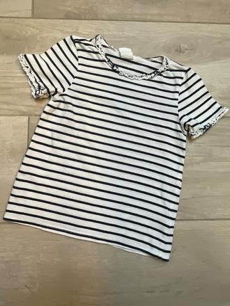Pruhované tričko, h&m,92