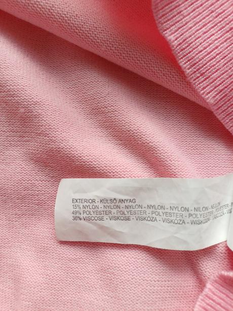 Krásna cukríkovo ružová vesta 36/38, gate,36 / 38