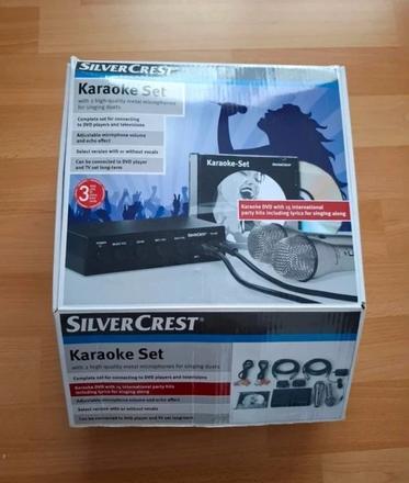 Párty karaoke set silvercrest, 