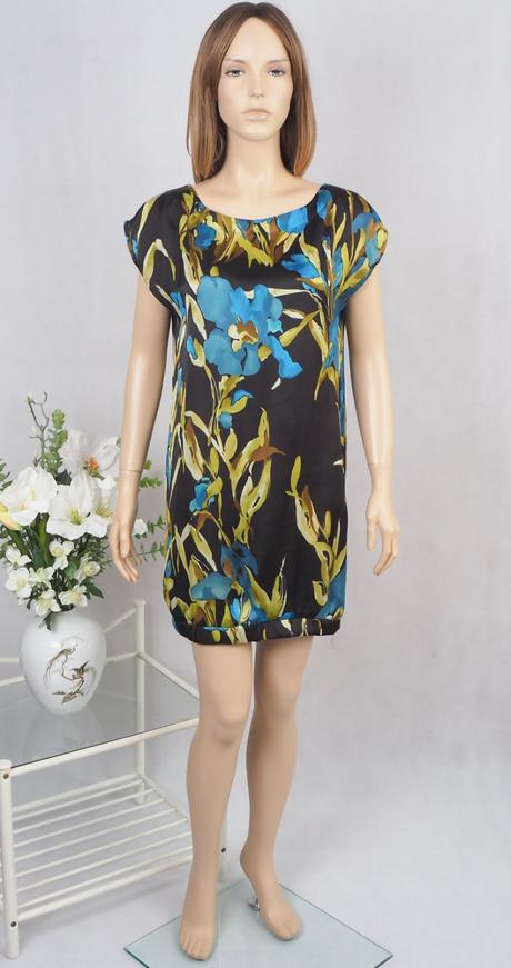 Letné saténové šaty viceversa, 40