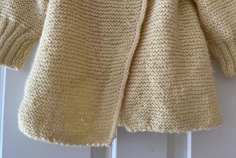 Žltý handmade unisex sveter, 98, 98