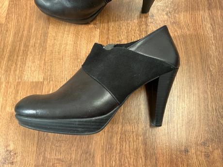 Kvalitne kožené poloclenkove cizmy zo spanielska, 39