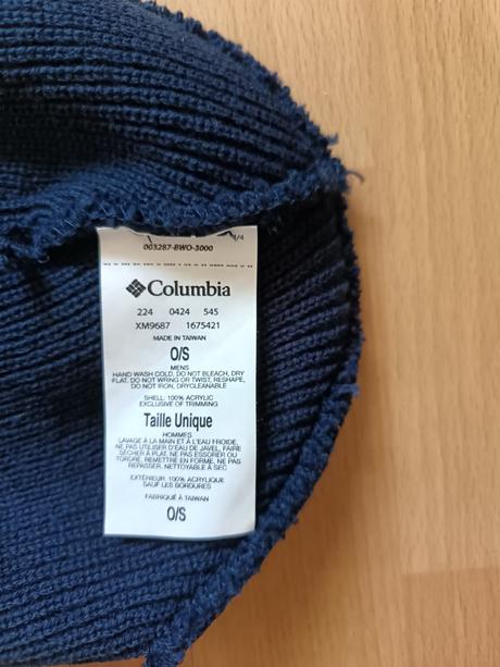 Zimna, ciapka columbia, columbia,134