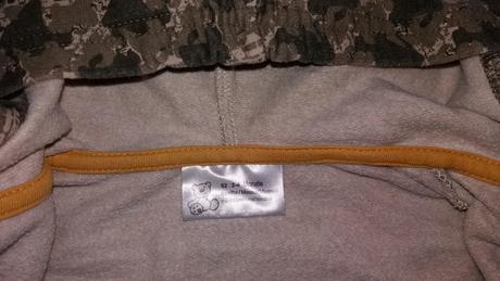 Maskáčová mikina, baby,62