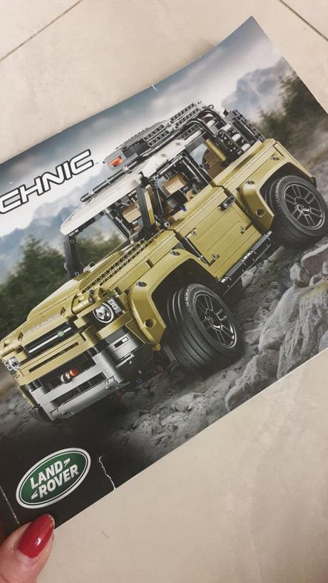 Lego technic 42110  - land rover defender top stav, 