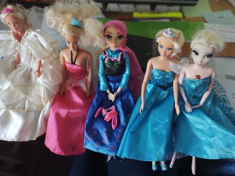 Barbie, elza a anna, 