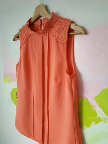 Lososova bluzka s cipkou oasis, vel. 34, 34