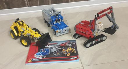 Skladačka - stavebne stroje, 