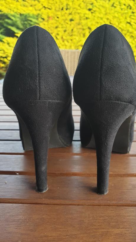 Semišové lodičky zn. hm veľkosť č. 36, h&m,36