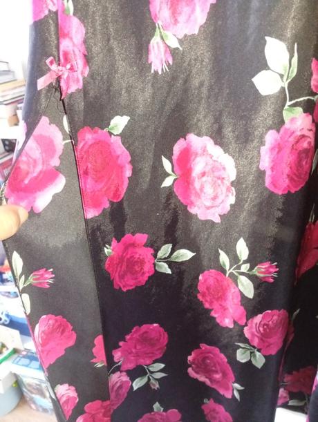 Saténová košieľka m/l, l