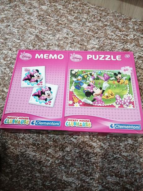 Mickey kocky+puzzle, pexeso, 