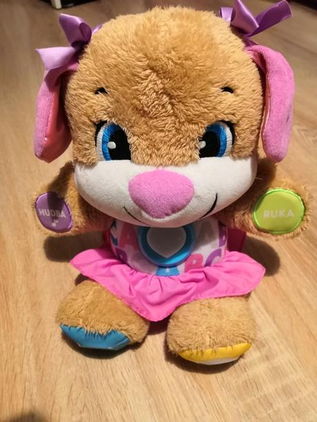 Fisher price - hovoriaca psíkova sestrička sk, 