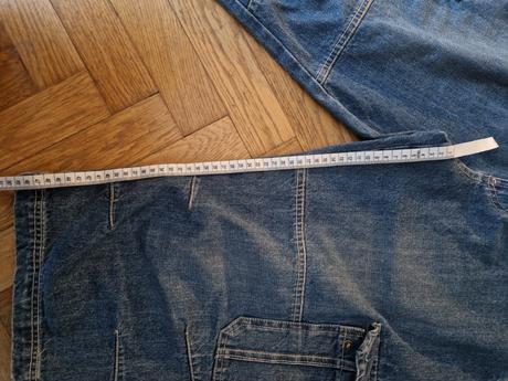 Strečové 3/4 džínsy xxl, bonprix,58