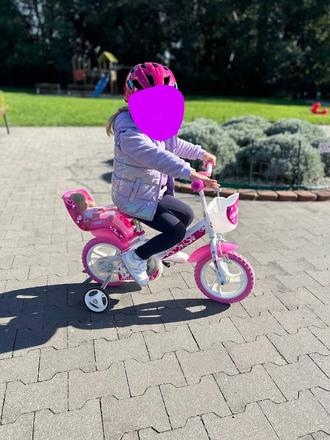 Dievčenský bicykel 12", dino bikes,12