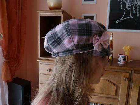 Dievčenská čiapka - baretka, 122